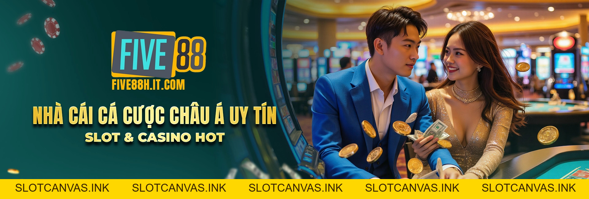 FIVE88 - Trang Chủ Chính Thức, Đăng Ký Nhận Thưởng 100K - SLOTCANVAS.INK