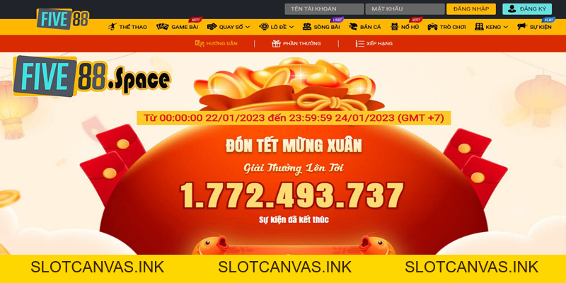 FIVE88 - Trang Chủ Chính Thức, Đăng Ký Nhận Thưởng 100K - SLOTCANVAS.INK
